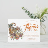 色盲の昇華 |オレンジ色の感謝祭 招待状 (スタンド正面)