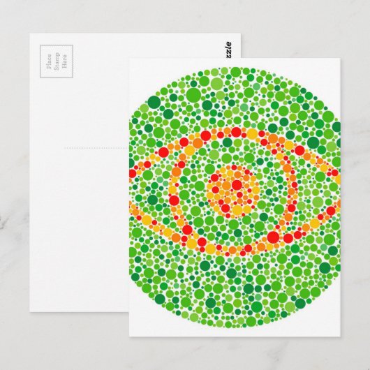 色盲アイ ポストカード (正面/裏面)