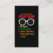 色盲検査眼鏡 名刺 (正面)