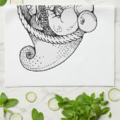 色盲 キッチンタオル (折り畳み)