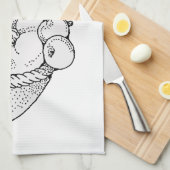 色盲 キッチンタオル (四つ折り)