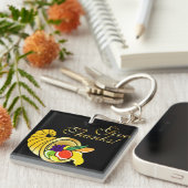 色盲 キーホルダー (正面右)