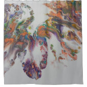 色盲 シャワーカーテン (正面)