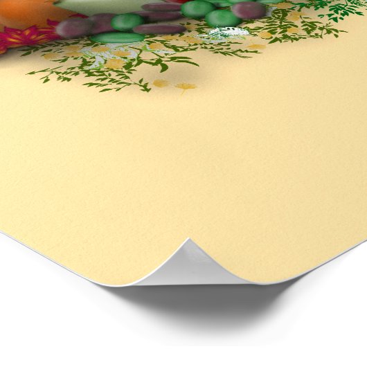 色盲 ポスター (角)