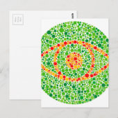 色盲 ポストカード (正面/裏面)