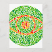 色盲 ポストカード (正面)