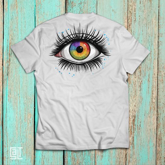 色相環アイデザイン美術教育色彩理論  Tシャツ