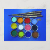 色砂を用いて仏曼荼羅の葉書を作る ポストカード (正面)