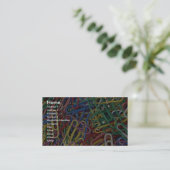 色紙クリップ 名刺 (スタンド正面)