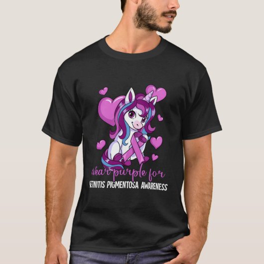 色素性網膜炎 Tシャツ (正面)