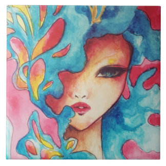 色素晴らし付きグラフィティ数々のタイルデザイン タイル