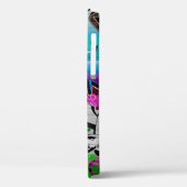 色素朴付きの納屋の木材,背景,板,文字 Case-Mate iPhoneケース (裏面 / 左)