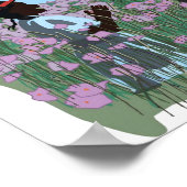 色紫の映画アート遊姉妹あなたと私 ポスター (角)