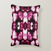 色絵を描背景アクアレルアートリキッドインク アクセントクッション (裏面(縦))