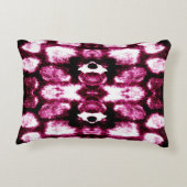 色絵を描背景アクアレルアートリキッドインク アクセントクッション (裏面)