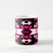 色絵を描背景アクアレルアートリキッドインク コーヒーマグカップ (中央)