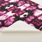 色絵を描背景アクアレルアートリキッドインク シェルパブランケット (3/4)