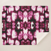 色絵を描背景アクアレルアートリキッドインク シェルパブランケット (正面(横))