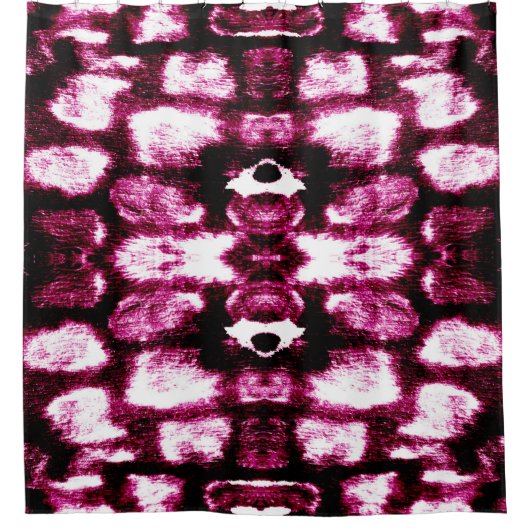 色絵を描背景アクアレルアートリキッドインク シャワーカーテン (正面)