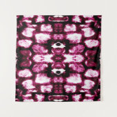 色絵を描背景アクアレルアートリキッドインク タペストリー (正面)