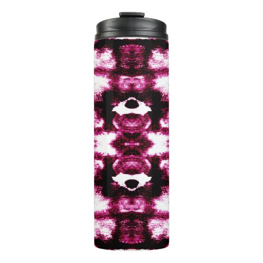 色絵を描背景アクアレルアートリキッドインク タンブラー (正面)