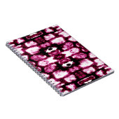 色絵を描背景アクアレルアートリキッドインク ノートブック (右側)