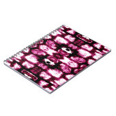 色絵を描背景アクアレルアートリキッドインク ノートブック (左側)