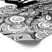 色絵本の贈り物 – 色絵画家 ポスター (角)