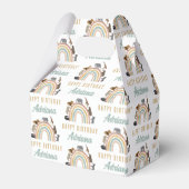 色自然虹ジャングル動物誕生日名 フェイバーボックス (裏面サイド)