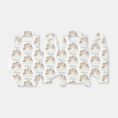 色自然虹ジャングル動物誕生日名 フェイバーボックス (折り畳みなし)