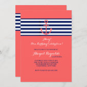 色航海の招待状 招待状 (正面/裏面)