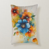 色花デ素晴らしィーズ枕コレクション アクセントクッション (正面(垂直))