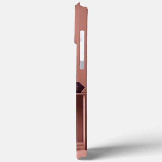 色茶色 Case-Mate iPhoneケース (裏面 / 左)