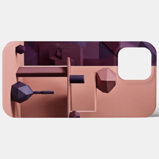 色茶色 Case-Mate iPhoneケース (裏面 (横))