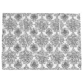 色菊のデザイン ラージペーパーバッグ (裏面)