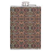 色華美の多い非常違う模様 フラスク (裏面)