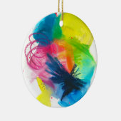 色落書き セラミックオーナメント (右)