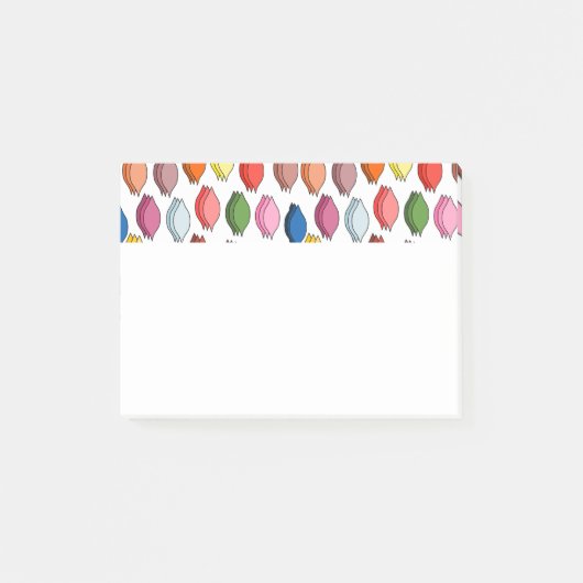 色葉付き ポストイット (正面)