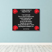 色褪せ忘れた花ラブキャンバス キャンバスプリント (インサイチュ (ウッドフロア))