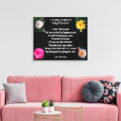 色褪せ忘れた花 キャンバスプリント (インサイチュ (リビング))