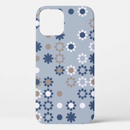 色要素を含むシームレスなパターン、ヴィンテージa Case-Mate iPhoneケース (裏面)