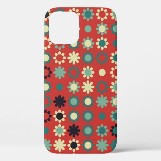 色要素を含むシームレスなフローラルパターン, vi Case-Mate iPhoneケース (裏面)
