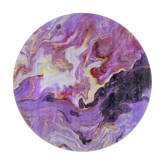 色調アクリ絵を描ル、抽象芸術。 カッティングボード (正面)