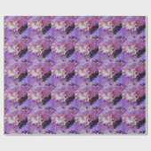 色調アクリ絵を描ル、抽象芸術。 ラッピングペーパー (フラット)