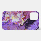 色調アクリ絵を描ル、抽象芸術。 Case-Mate iPhoneケース (裏面 (横))