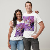色調アクリ絵を描ル、抽象芸術。 Tシャツ (ユニセックス)