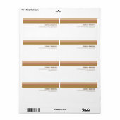 色調ストライプの出荷ラベル ラベル (フルシート)