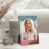 色調ストライプ卒業記念撮影 フォトプラーク