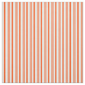 色赤と白線パターン ファブリック (見本)