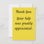 色輝く抽象芸術風船 サンキューカード (裏面)